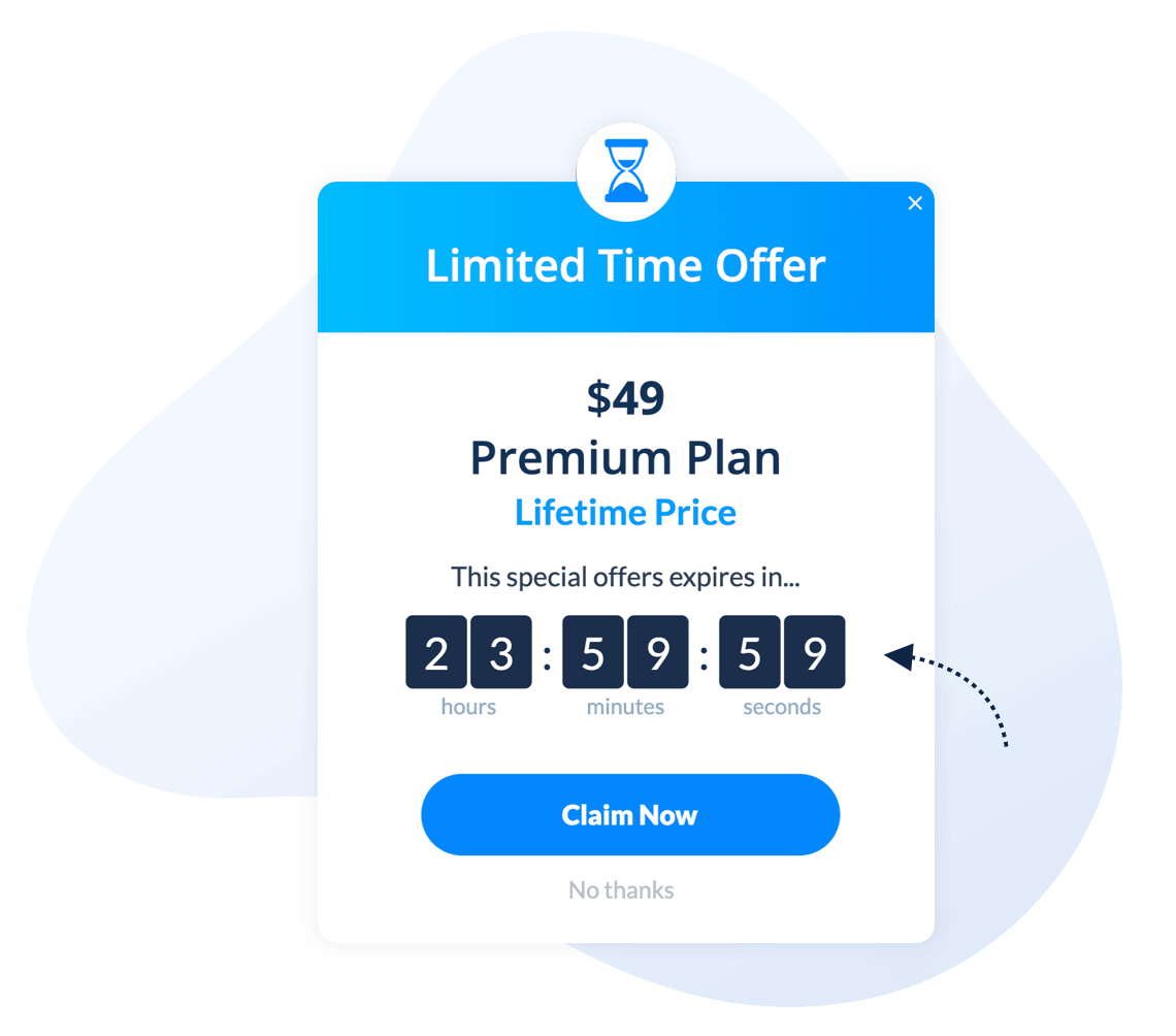 Promote limited-time offers